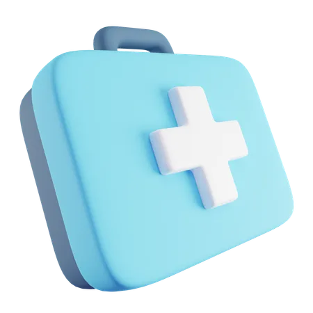 First Aid Kit  3D Icon