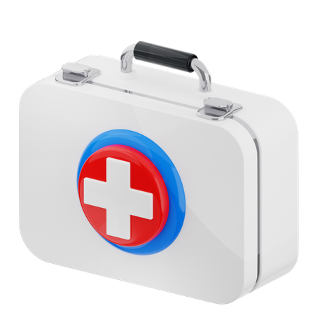 First Aid Kit  3D Icon