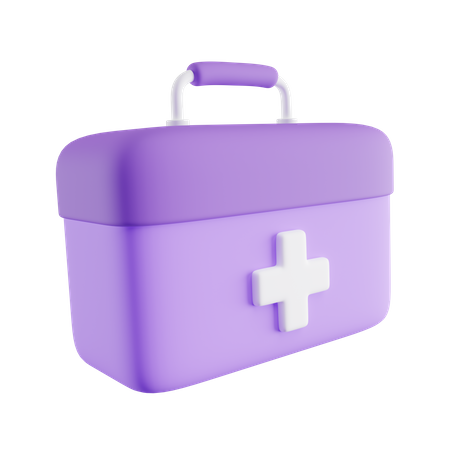 First Aid Kit  3D Icon