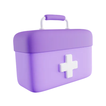 First Aid Kit  3D Icon