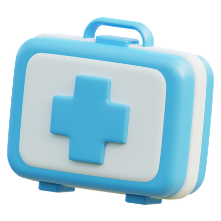 First Aid Kit  3D Icon