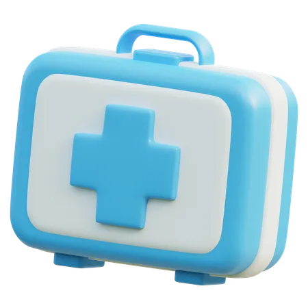 First Aid Kit  3D Icon