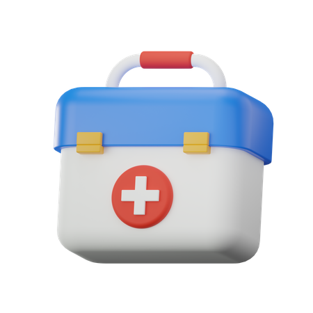 First Aid Kit  3D Icon