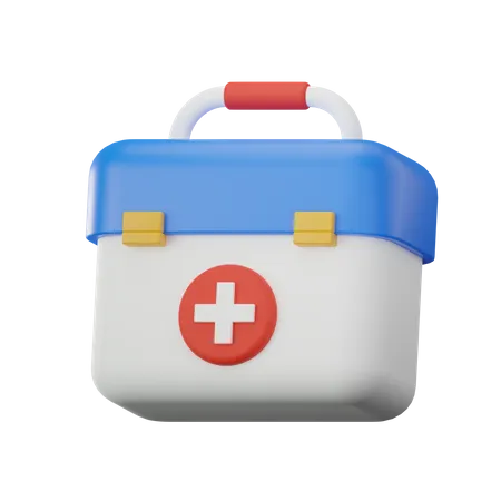 First Aid Kit  3D Icon