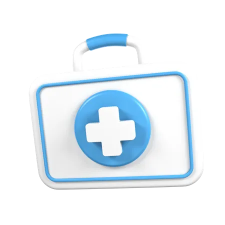 First Aid Kit  3D Icon