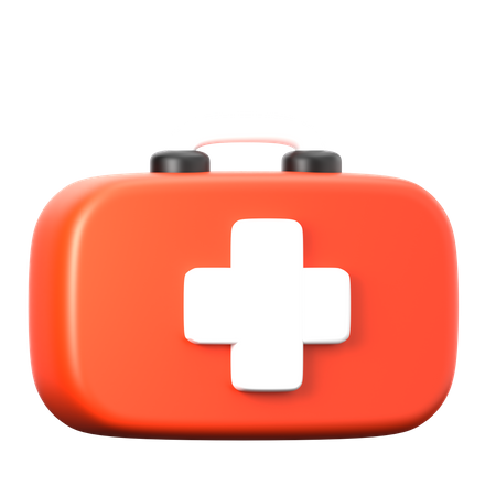 First Aid Kit  3D Icon