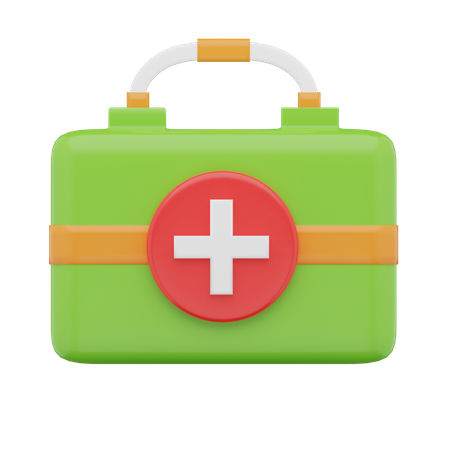 First Aid Kit  3D Icon