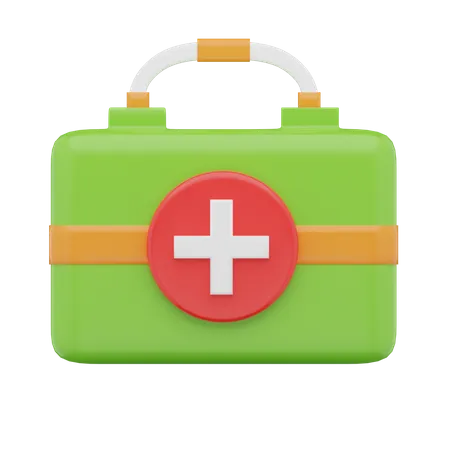 First Aid Kit  3D Icon