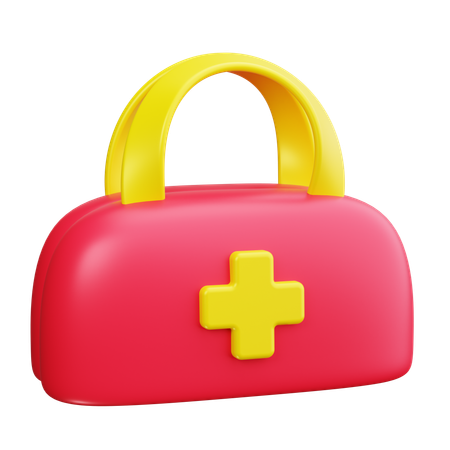 First Aid Kit  3D Icon