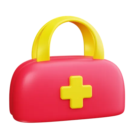 First Aid Kit  3D Icon