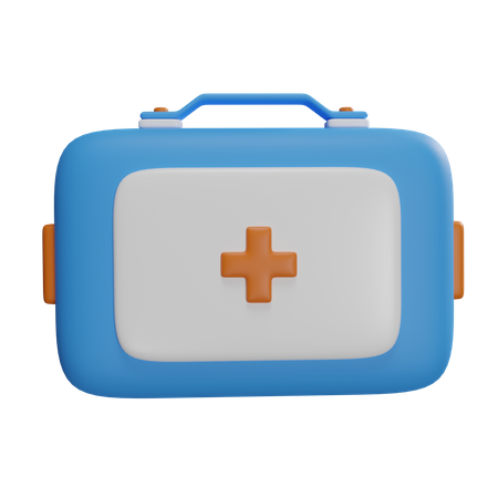 First Aid Kit  3D Icon