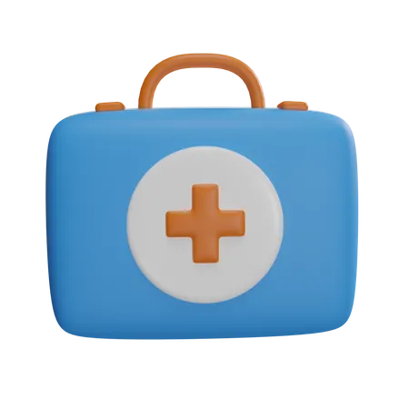 First Aid Kit  3D Icon