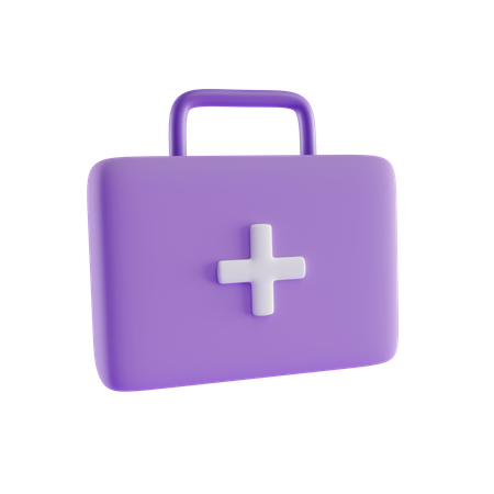 First Aid Kit  3D Icon