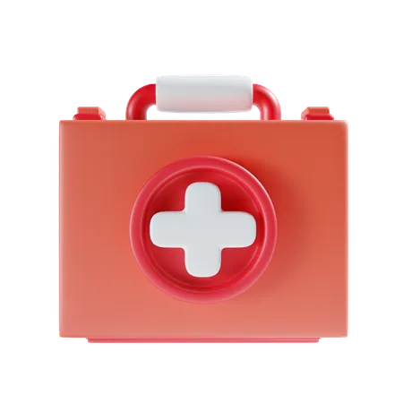 First Aid Kit  3D Icon