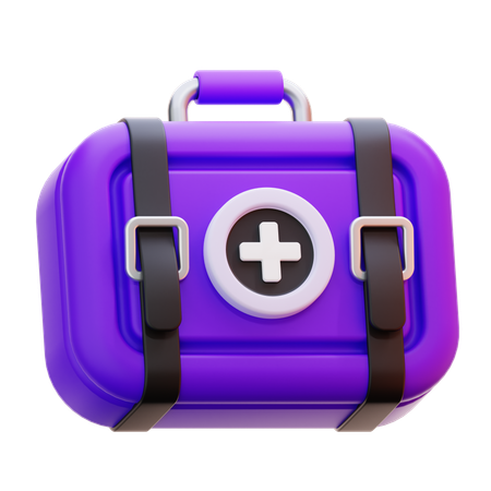 First Aid Kit  3D Icon