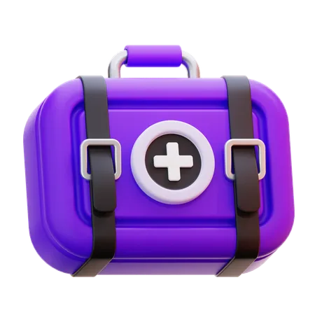 First Aid Kit  3D Icon