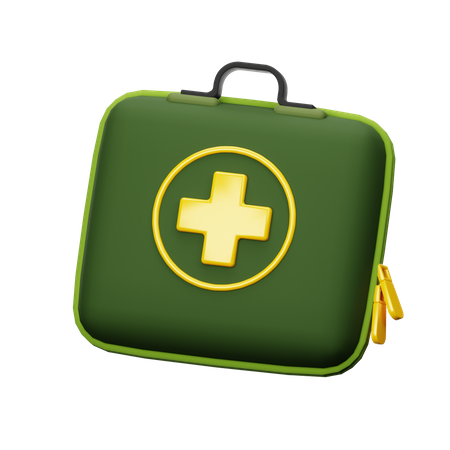 First Aid Kit  3D Icon