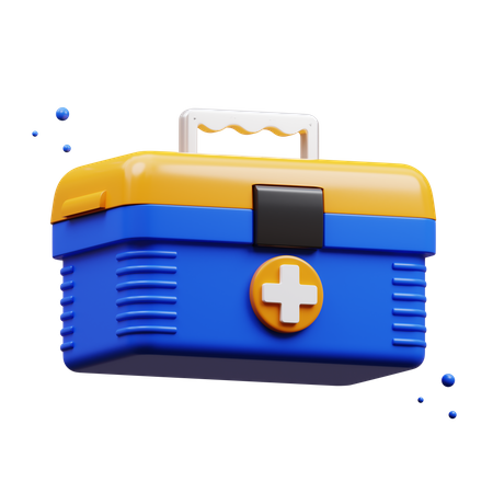 First Aid Kit  3D Icon