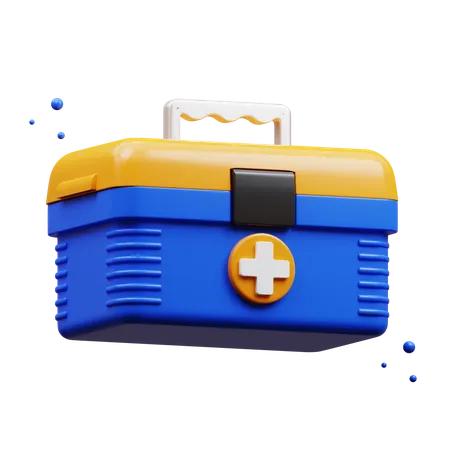 First Aid Kit  3D Icon