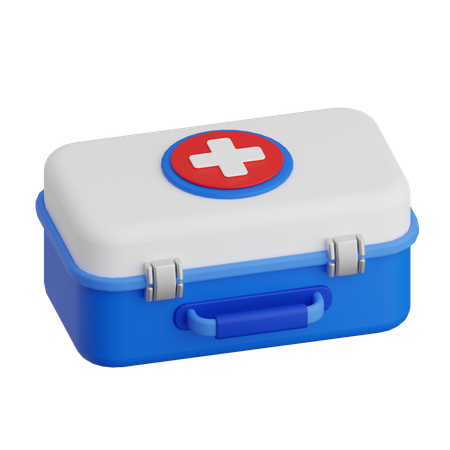 First Aid Kit  3D Icon