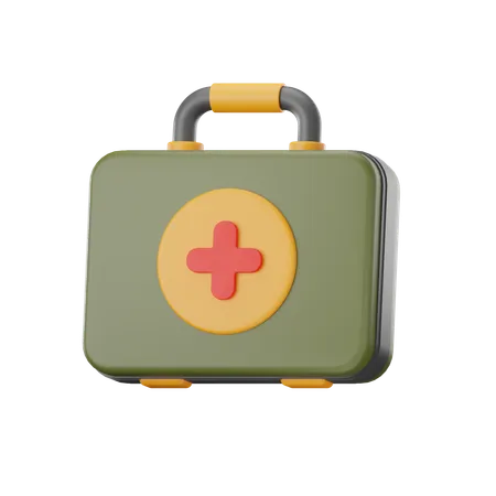 First Aid Kit  3D Icon