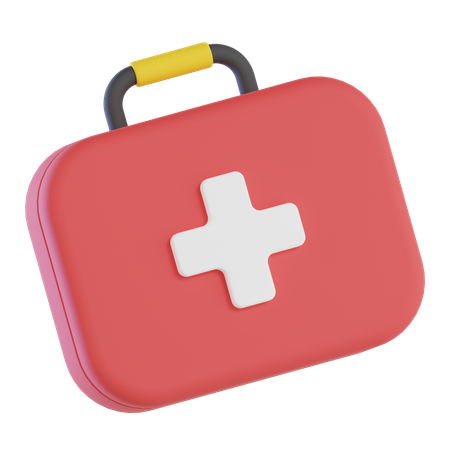 First Aid Kit  3D Icon