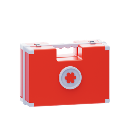 First Aid Kit  3D Icon