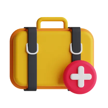 First Aid Kit  3D Icon