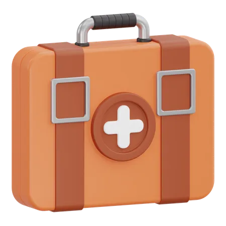 First Aid Kit  3D Icon