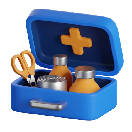 First Aid Kit  3D Icon