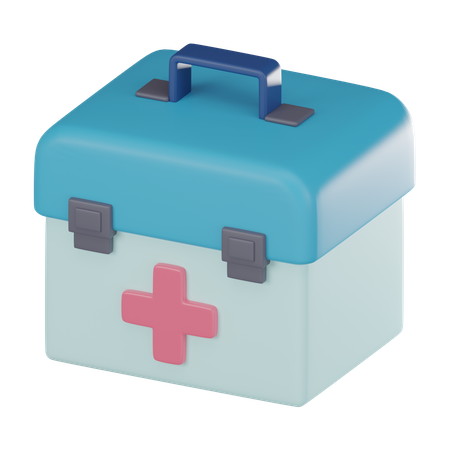 First Aid Kit  3D Icon