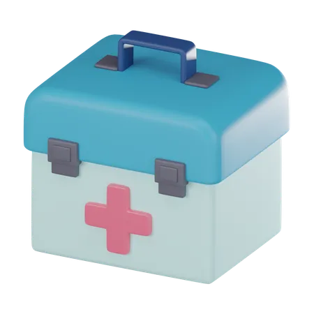 First Aid Kit  3D Icon