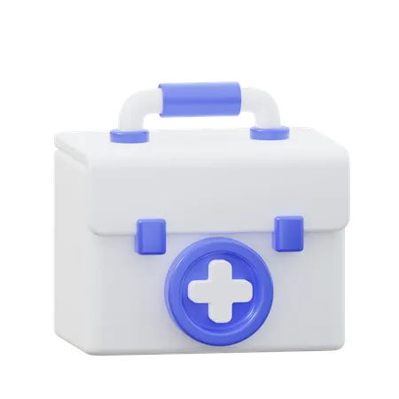 First Aid Kit  3D Icon