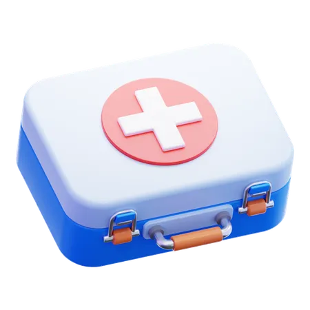 First Aid Kit  3D Icon