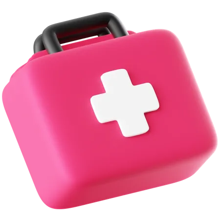 First Aid Kit  3D Icon