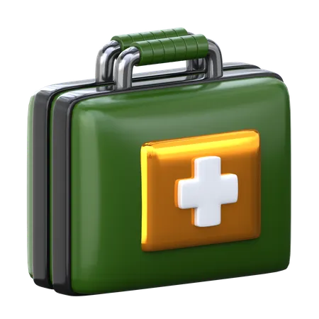 First Aid Kit  3D Icon