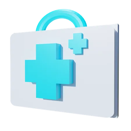 First Aid Kit  3D Icon