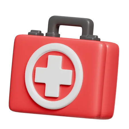 First Aid Kit  3D Icon