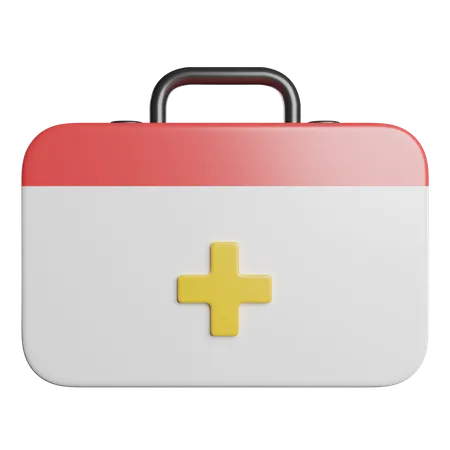 First Aid Kit  3D Icon