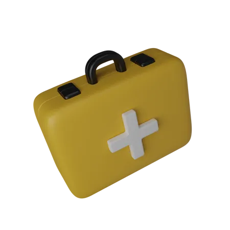 First Aid Kit  3D Icon