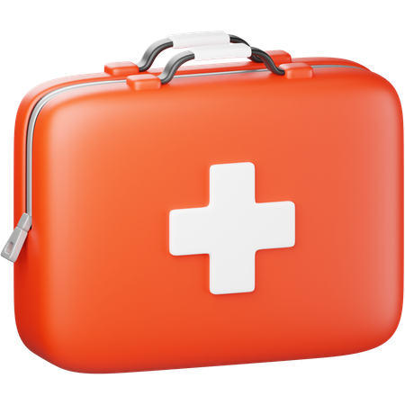 First Aid Kit  3D Icon