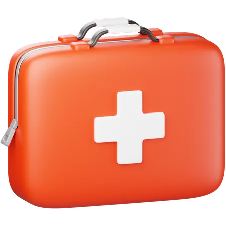 First Aid Kit  3D Icon