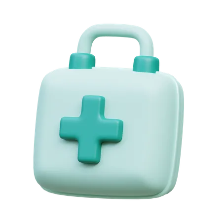 First Aid Kit  3D Icon