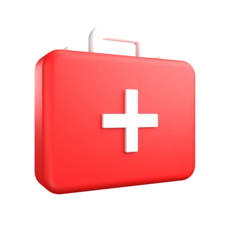 First Aid Kit  3D Icon