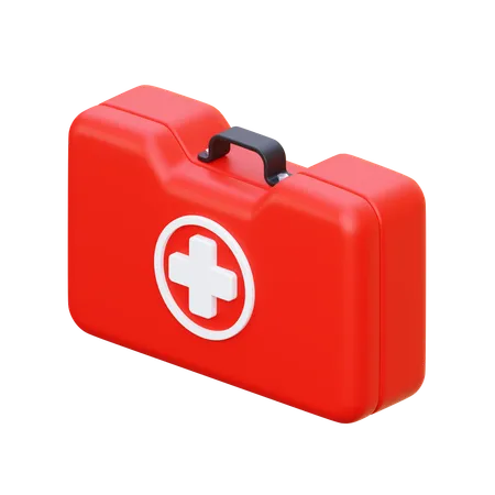 First Aid Kit  3D Icon