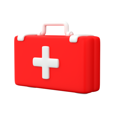 First Aid Kit  3D Icon