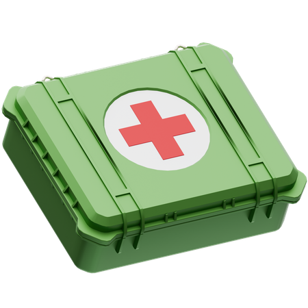 First Aid Kit  3D Icon