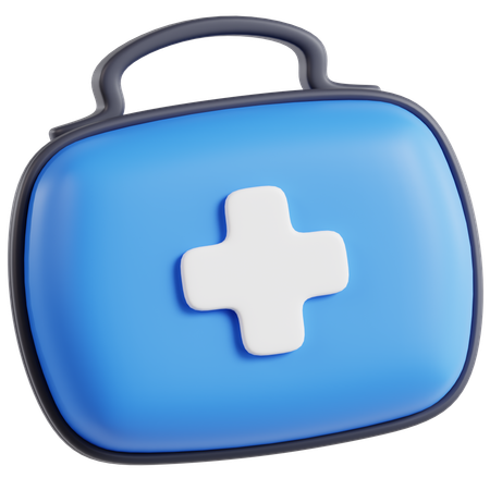 First Aid Kit  3D Icon