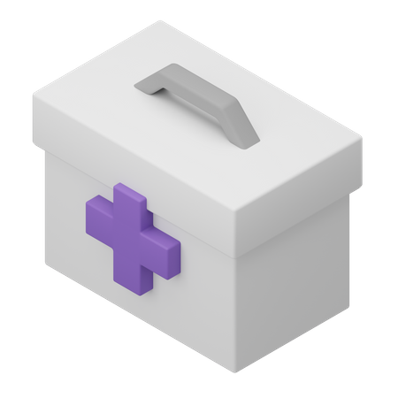 First-aid kit  3D Icon