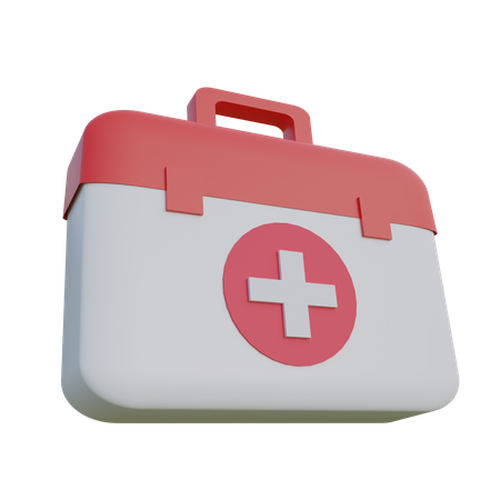 First aid kit  3D Icon